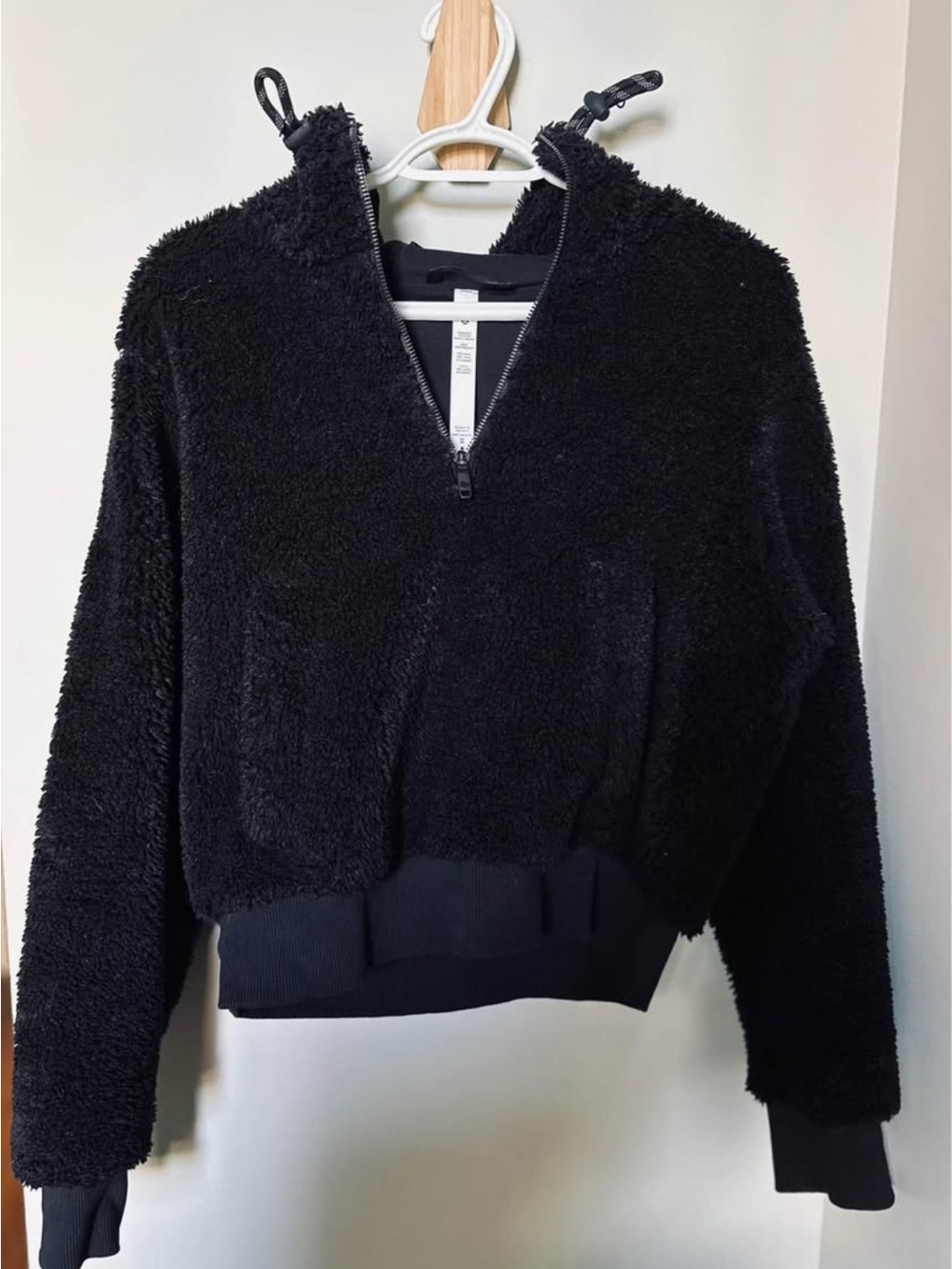 lululemon Textured Fleece Half Zip size 4